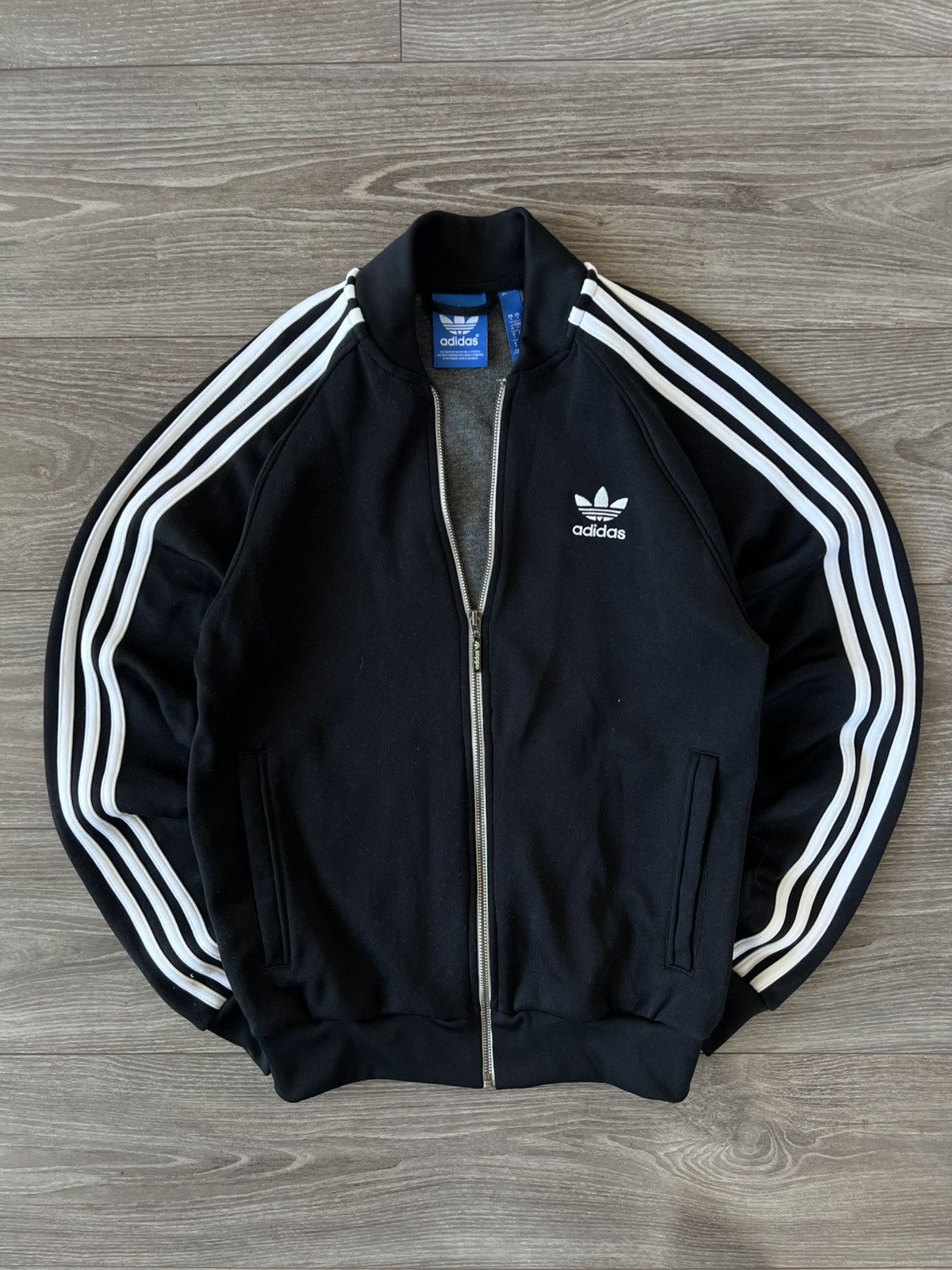 Adidas × Other ‼️Adidas 3 Stripes Track Beanbauer Vintage Y2k Zip Sweatshirt Size US S / EU 44-46 / 1 - 9 Thumbnail