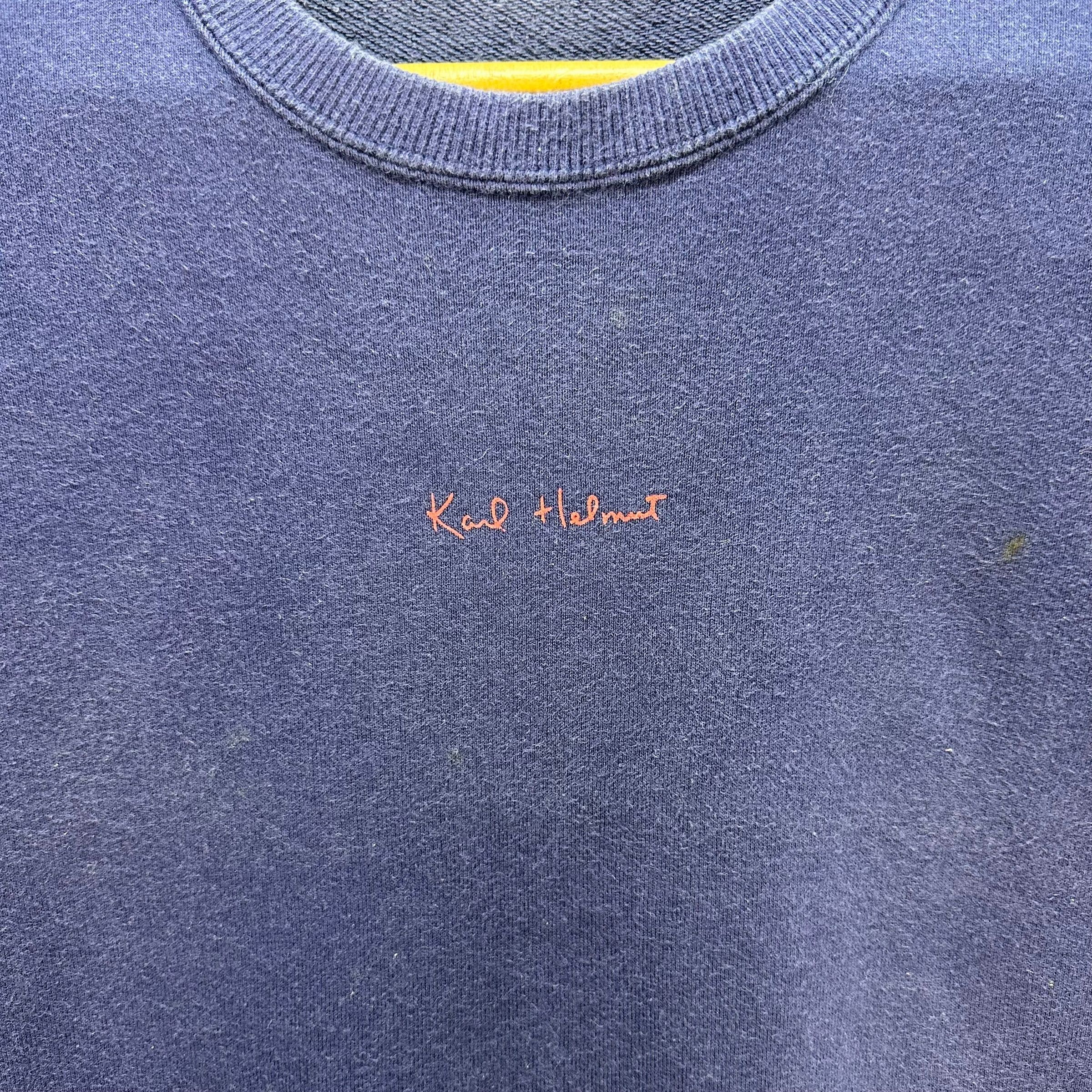 Karl Helmut KARL HELMUT Pink House Big Logo Crewneck Sweatshirt #A4-0076 Size US M / EU 48-50 / 2 - 6 Thumbnail