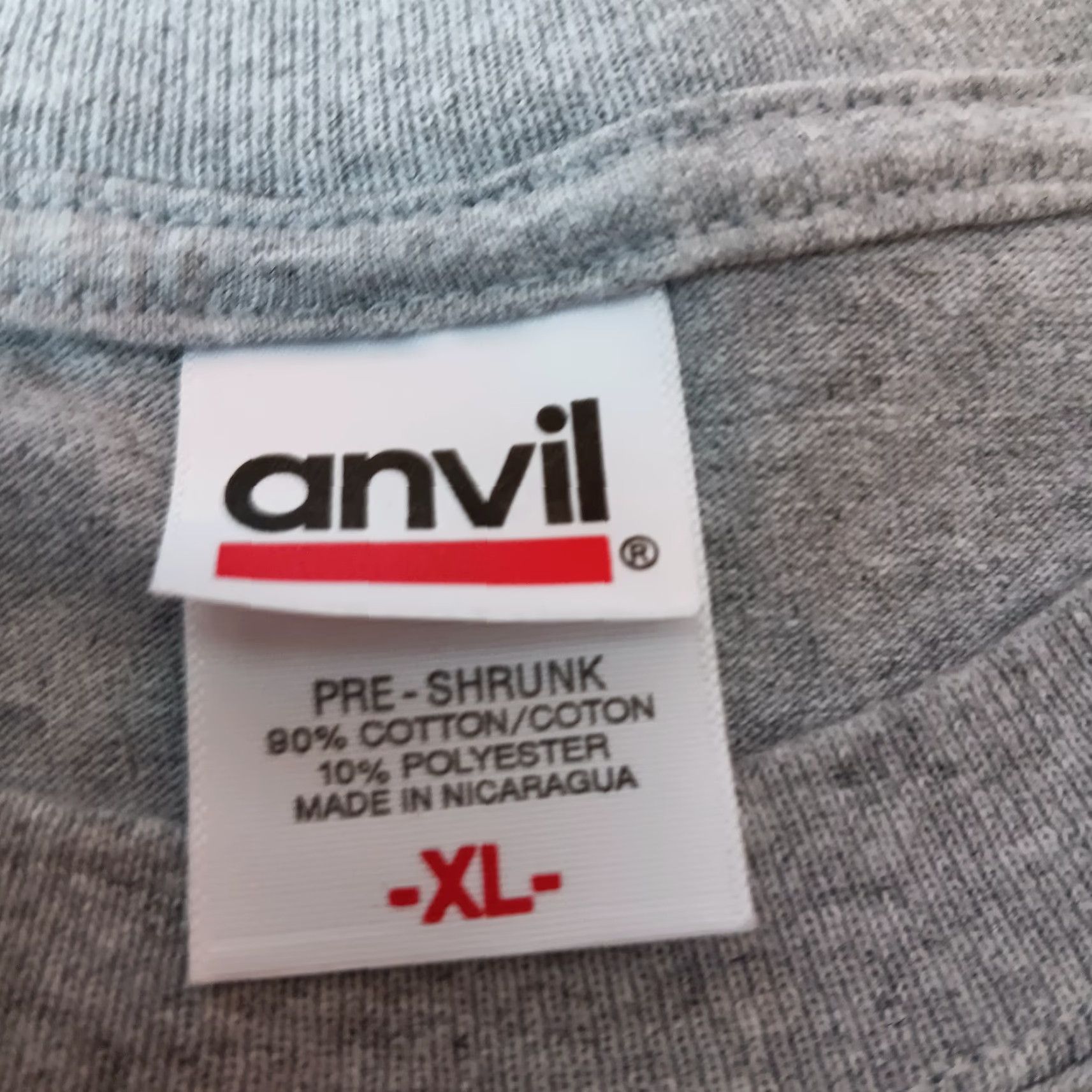 Anvil NASCAR Day 2010 Shirt XL Gray Men's T-Shirt Racing Graphic NASCAR Day 2010 Shirt Men XL Gray Anvil Cotton Blend Short Sleeve Crew Neck Size US XL / EU 56 / 4 - 5 Thumbnail