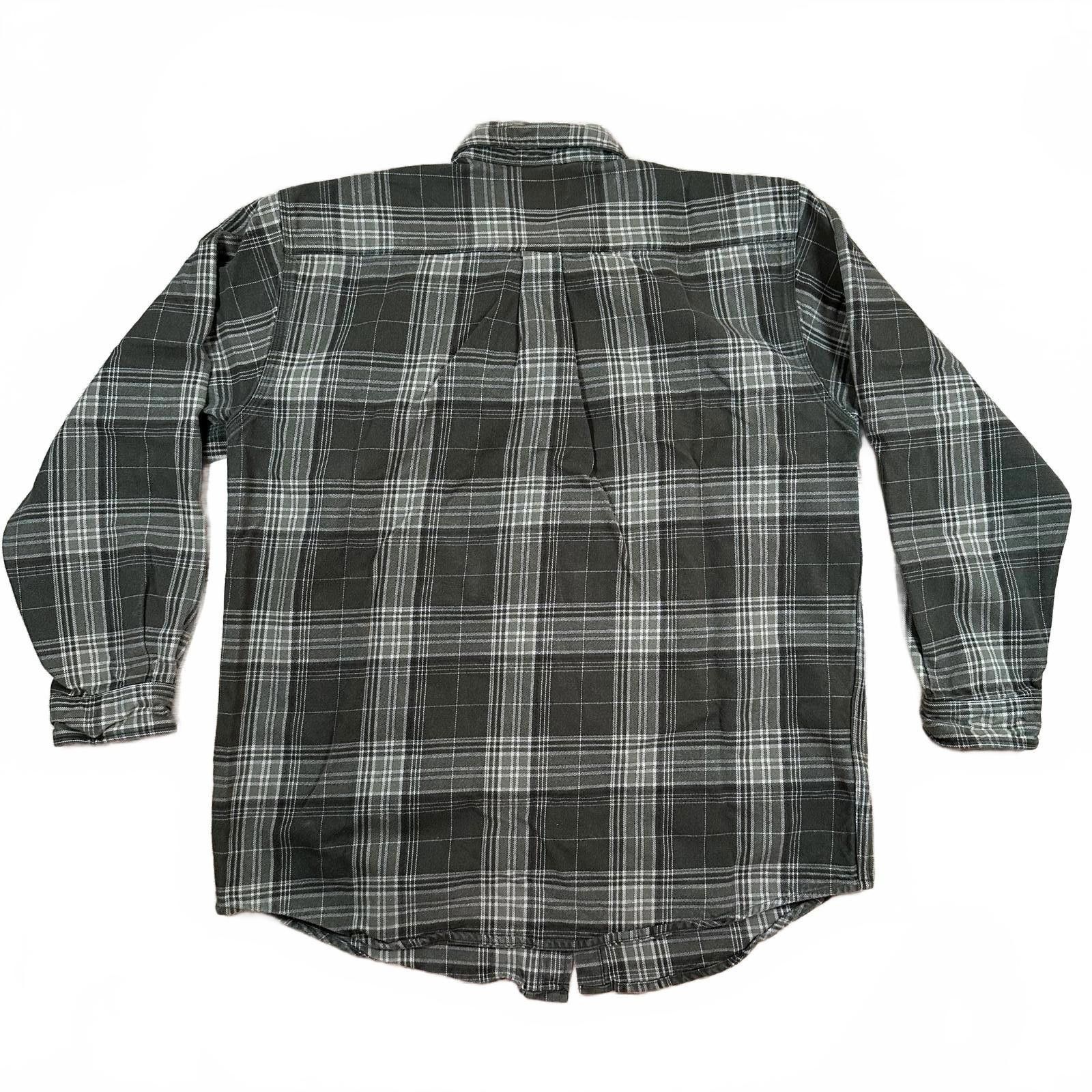Carhartt Carhartt Men's Casual Shirt Large Green Plaid S1750LV Size US L / EU 52-54 / 3 - 2 Thumbnail