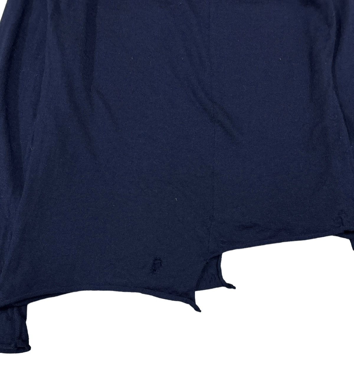 Comme des Garcons × Comme des Garcons Homme Plus Comme Des Garçons Knitwear Wool Jumper Asymmetric Shirt Size US S / EU 44-46 / 1 - 15 Thumbnail