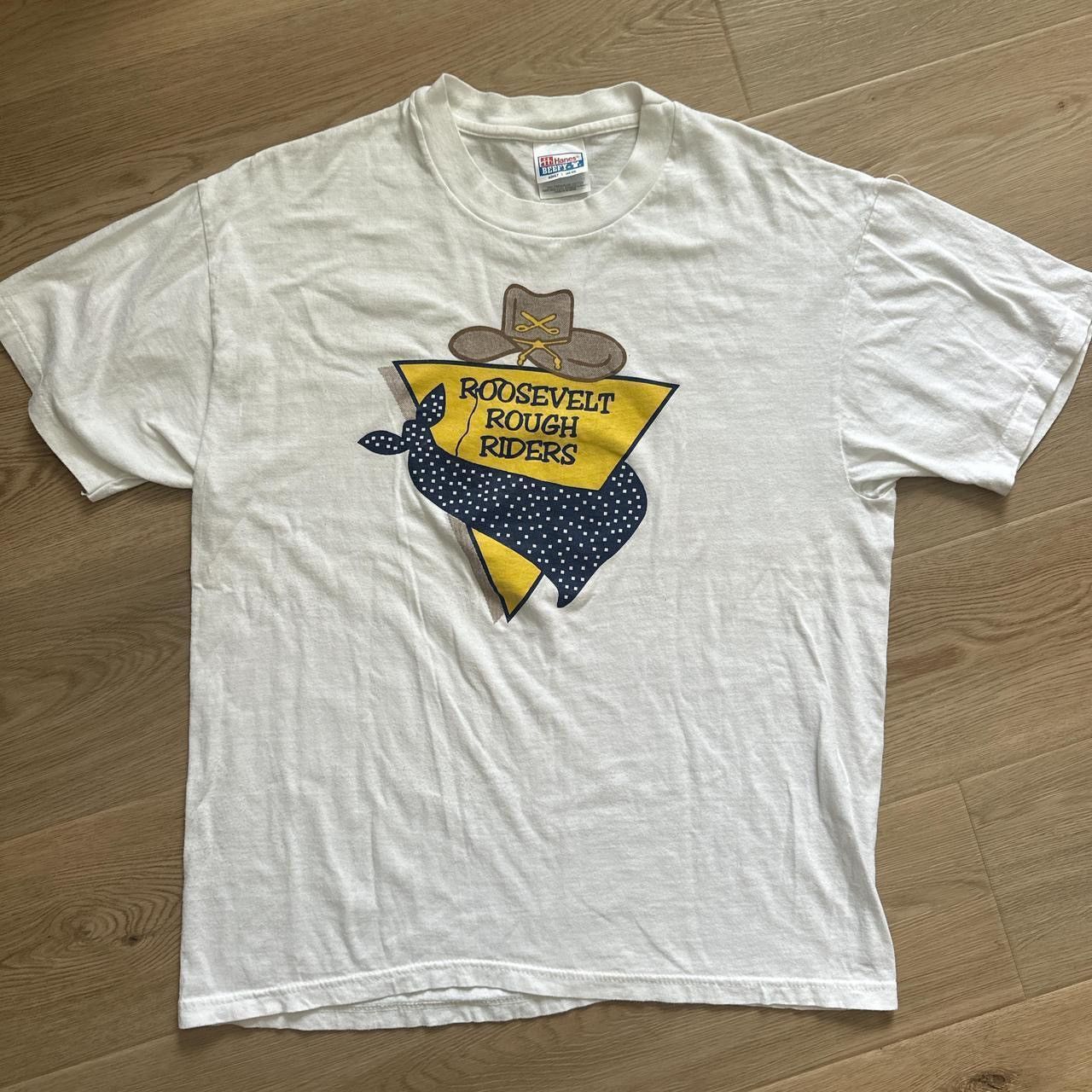 Hanes Vintage Single Stitch History Graphic Tee Size US L / EU 52-54 / 3 - 1 Thumbnail