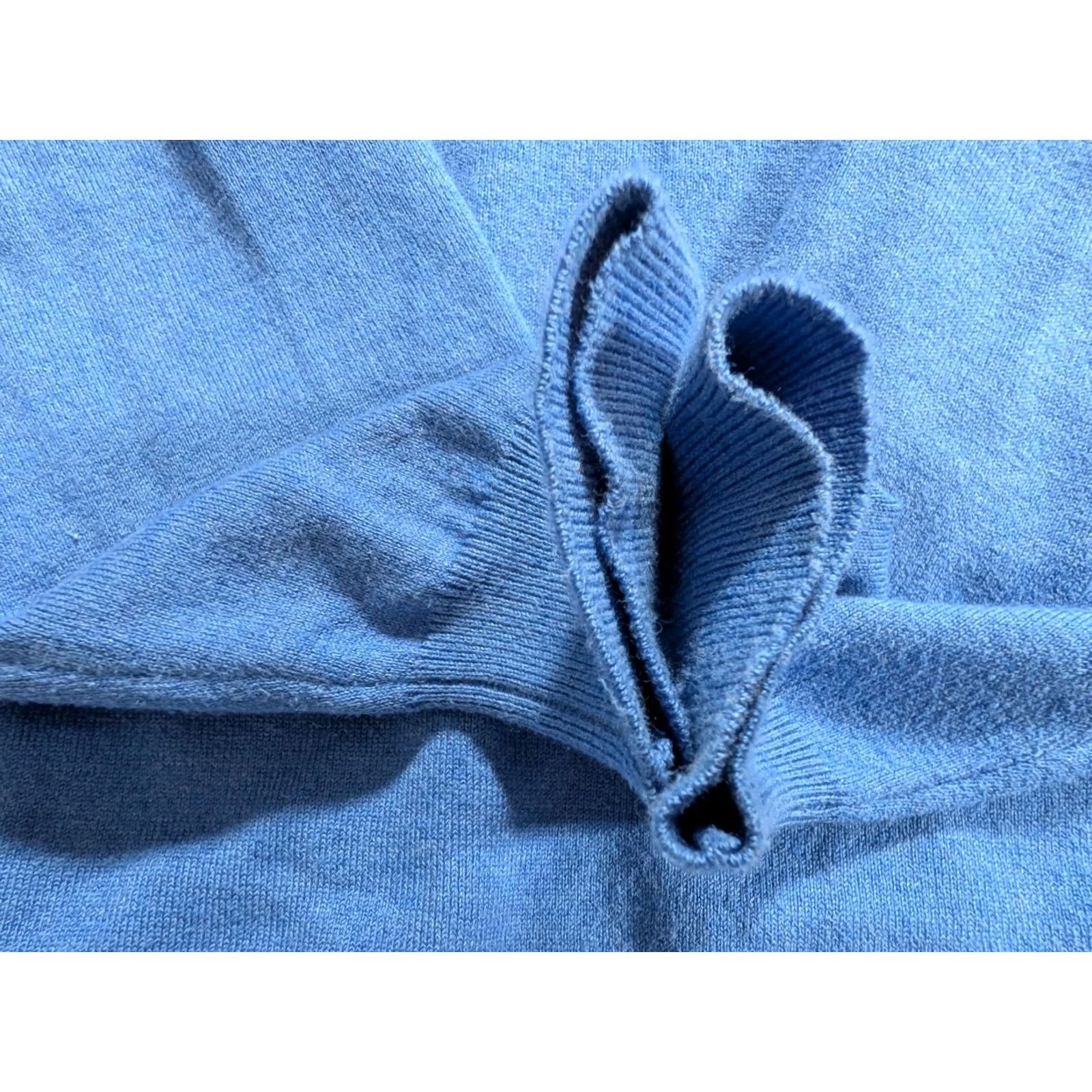 Peter Millar Peter Millar Sweater Shirt Mens V-Neck Blue Silk /Cashmere/Cotton Knit Embroidered Logo Regular XS? Size US M / EU 48-50 / 2 - 6 Thumbnail