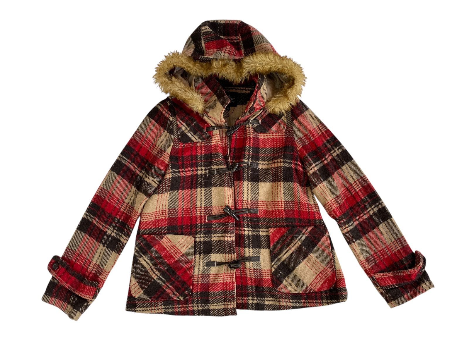 Japanese Brand × Vintage Vtg Lee Prest Wool Jacket Fur Hoodie Size M / US 6-8 / IT 42-44 - 1 Thumbnail