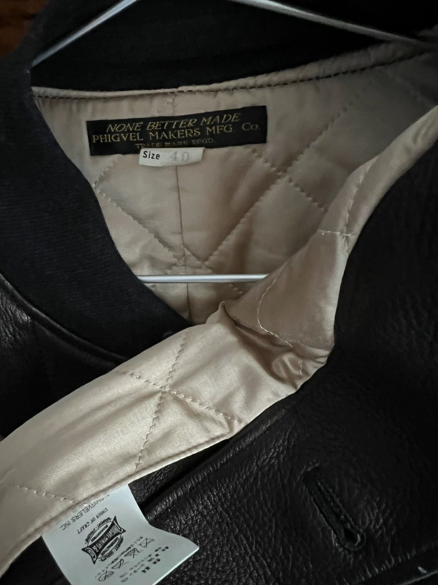 PHIGVEL MAKERS & Co. Phigvel Makers Deerskin Cotton Jacket Carbon Gray 40 Size US S / EU 44-46 / 1 - 9 Thumbnail