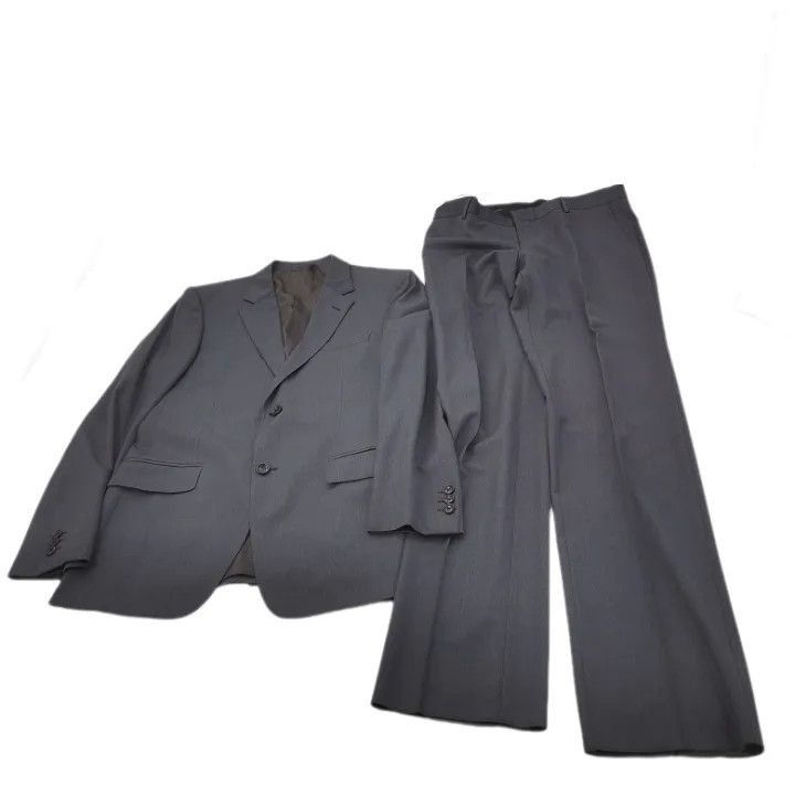 Gucci Gucci Gray Single Button Suit Set-2507 Size US XXL / EU 58 / 5 - 7 Thumbnail