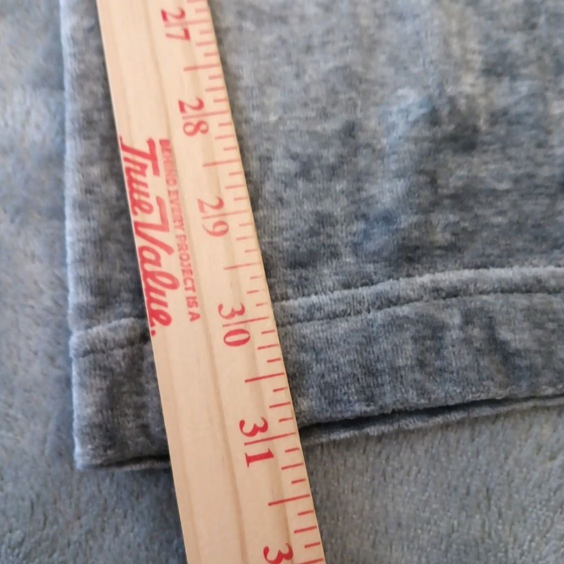 J. Jill J.Jill Pure Jill Ankle Pants Womens Small Gray Velour Pull On 30x31 Mid Rise Size 28" / US 6 / IT 42 - 5 Thumbnail