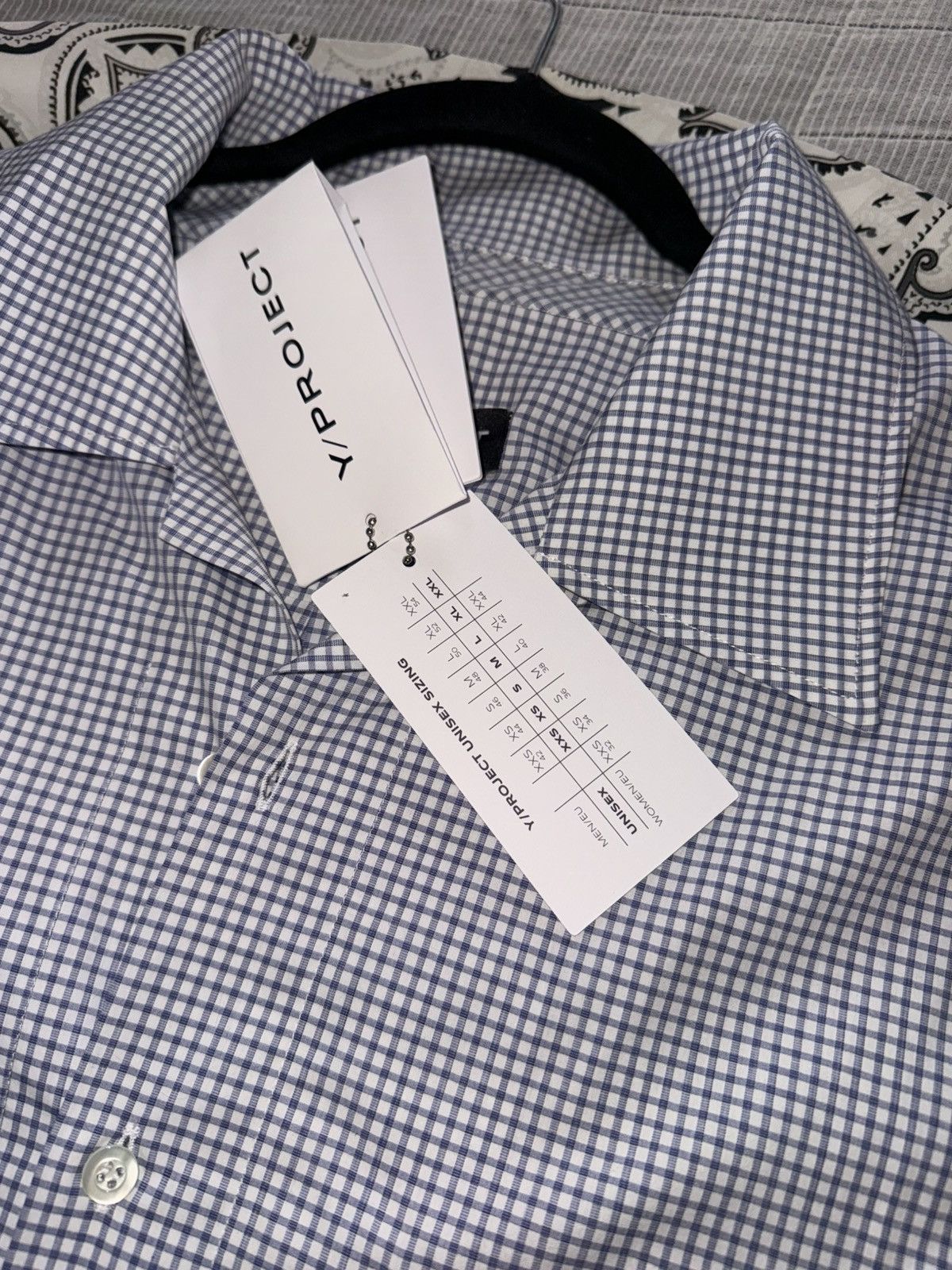 Y/Project Y/project blue white summer short sleeve short m Size US M / EU 48-50 / 2 - 5 Thumbnail