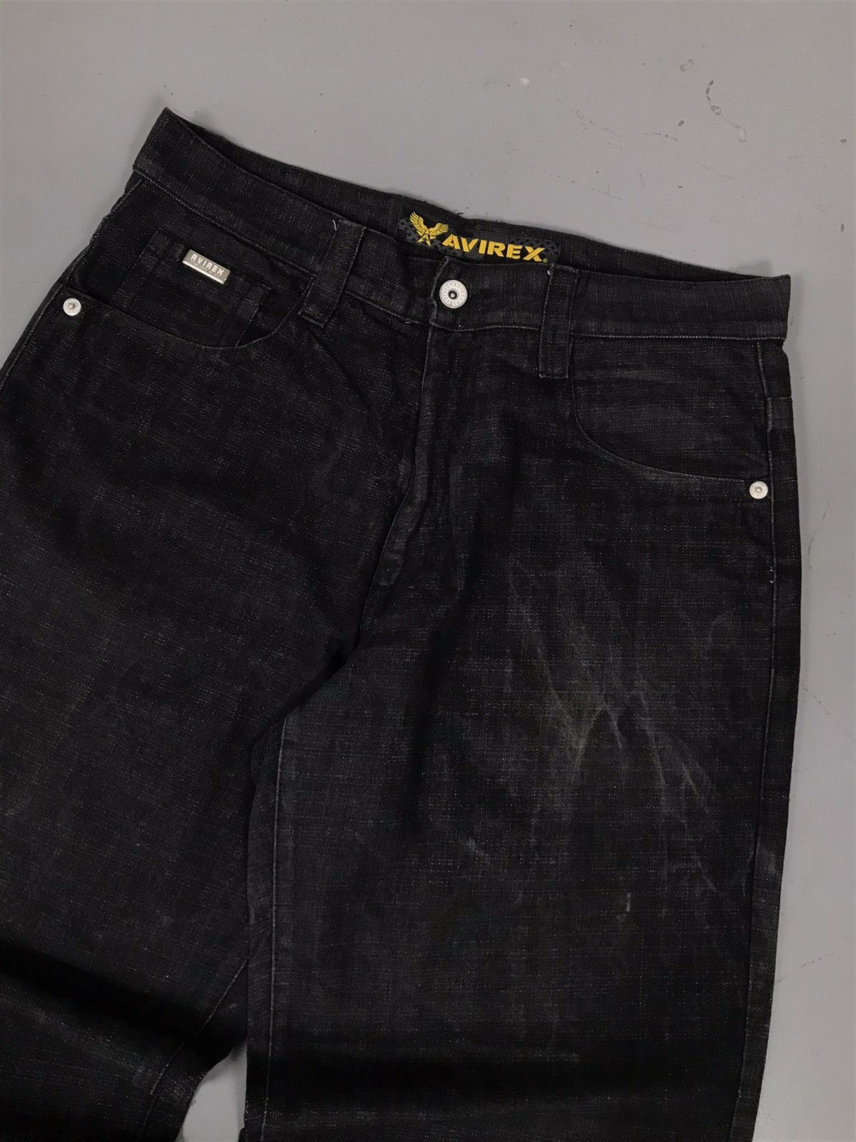 Avirex Vintage Avirex shadow dragon 🐉 print denim Size US 36 / EU 52 - 5 Thumbnail