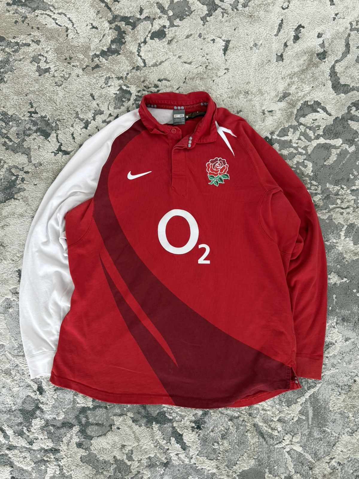 Nike Nike O2 England Rugby Vintage Y2K Streetwear XL Size Men’s Size US XL / EU 56 / 4 - 1 Thumbnail