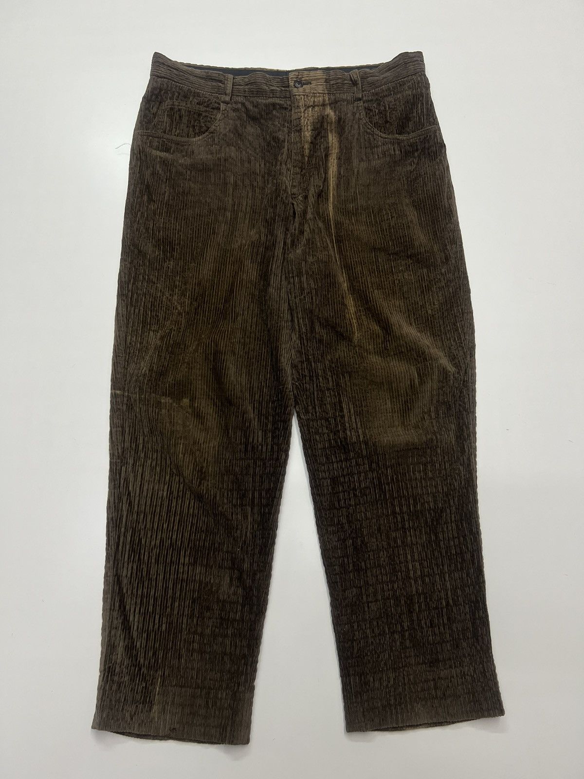 Issey Miyake 🔥ISSEY MIYAKE MEN CORDUROY PANT SIZE 36 Size US 36 / EU 52 - 1 Thumbnail
