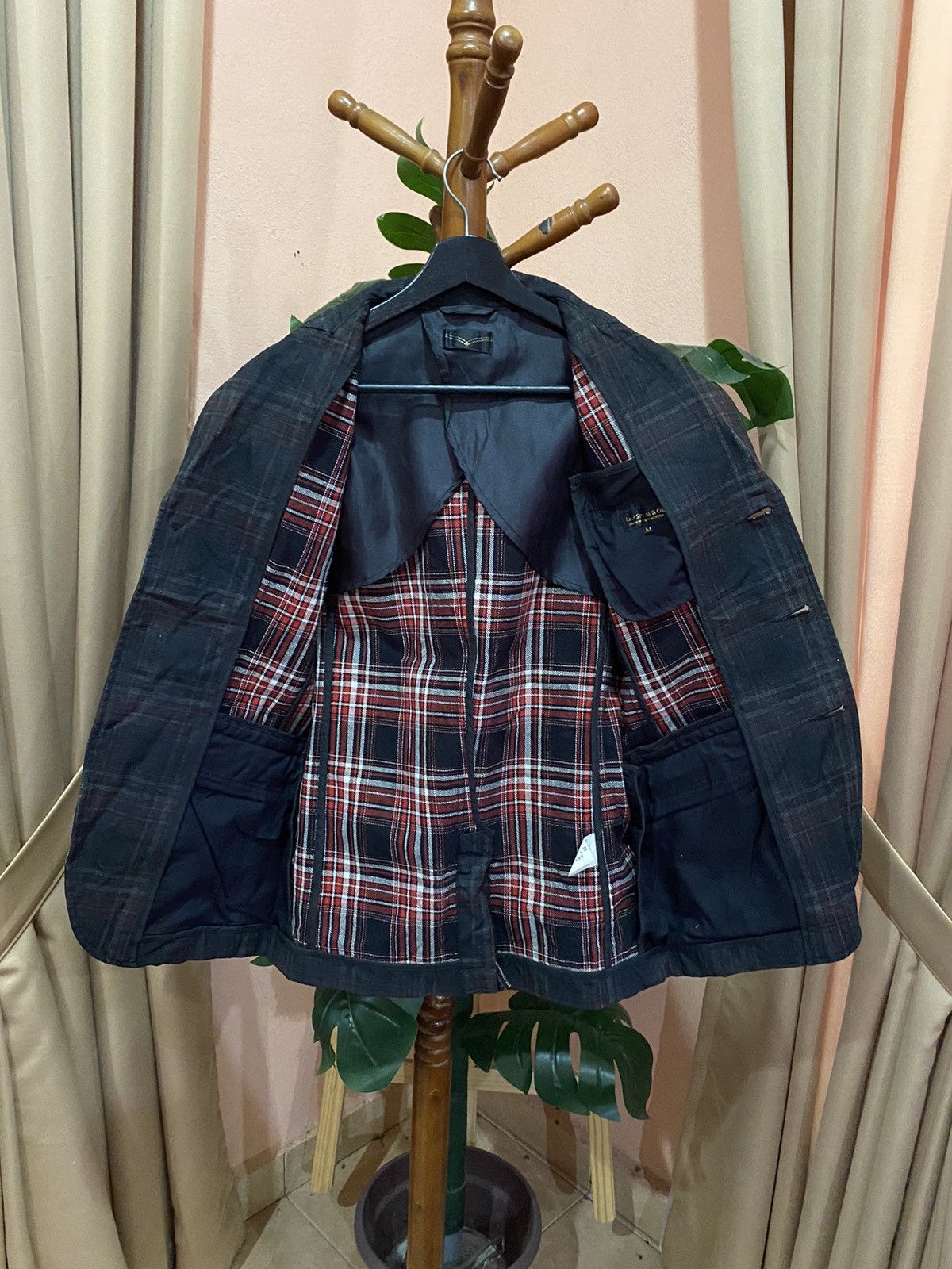Levi's VINTAGE LEVIS TARTAN WORKER JACKET Size US M / EU 48-50 / 2 - 9 Thumbnail