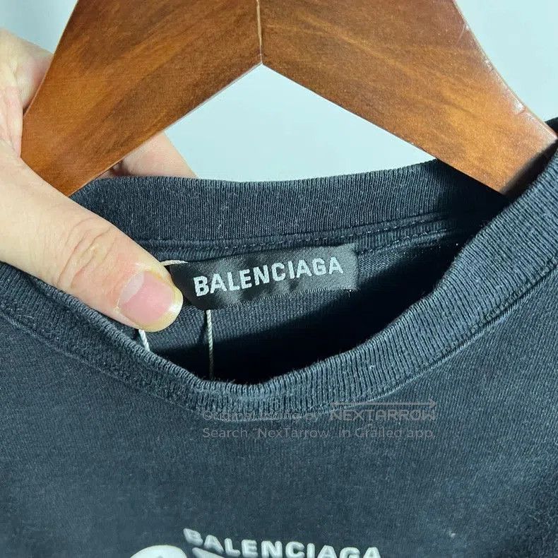 Balenciaga Balenciaga Crew Short Sleeve Tee. Size US XXS / EU 40 - 3 Thumbnail