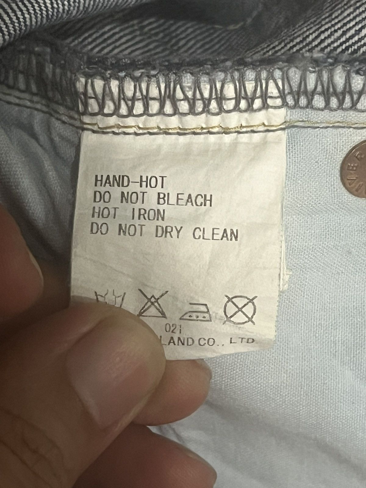 Undercover Vintage Japan Macphee Grunge Sashiko Destroy Blue Jeans Size US 30 / EU 46 - 17 Thumbnail