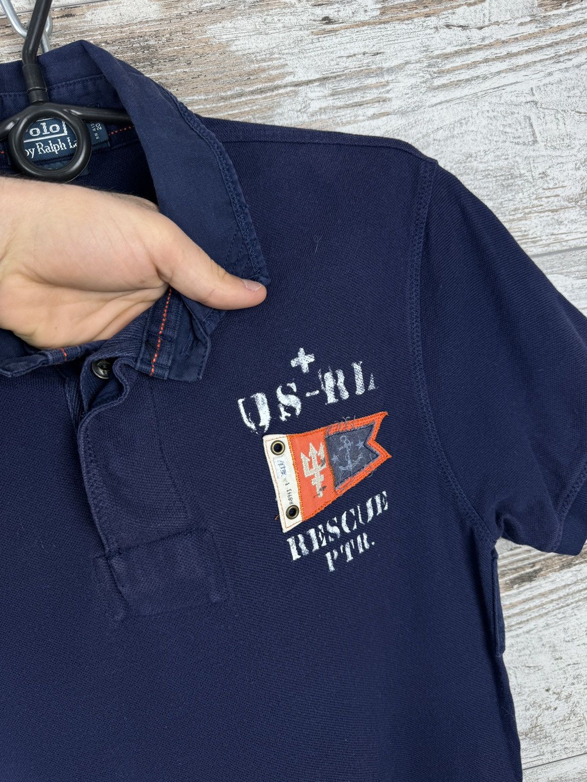 Polo Ralph Lauren × Vintage Mens Vintage Polo Ralph Lauren rugby polos T-shirt rare tee Size US M / EU 48-50 / 2 - 6 Thumbnail