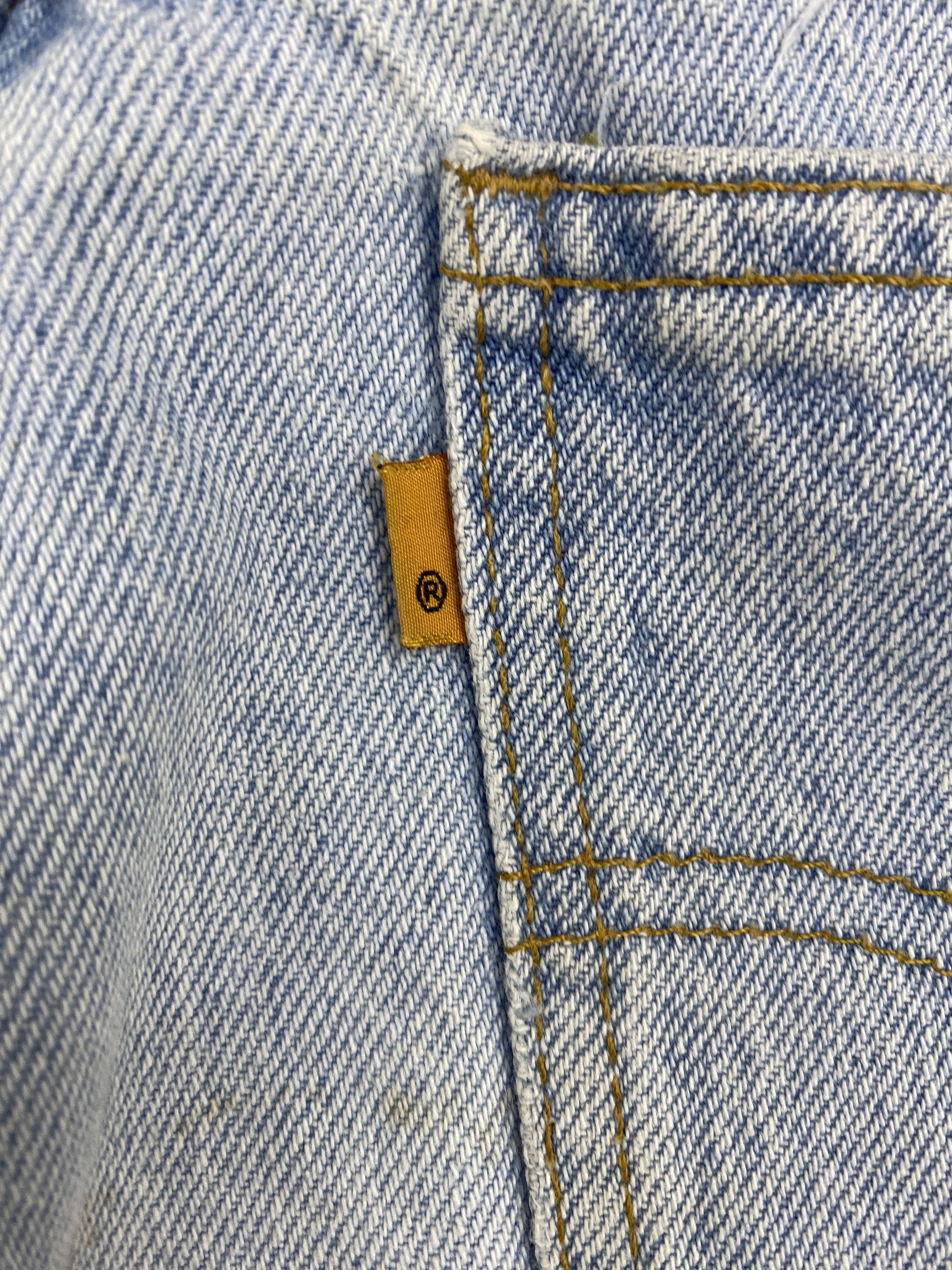 Levi's × Vintage Vintage 90s Levis 560 Orange Tabs Jeans Size US 26 / EU 42 - 6 Thumbnail