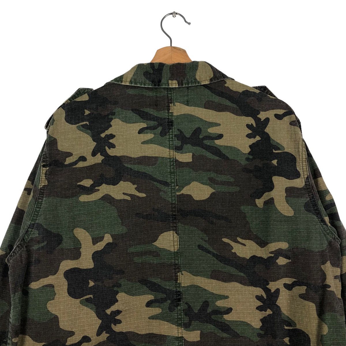 Hysteric Glamour 🔥Vintage Camo Button Jacket Ungrid Japan Made Size US M / EU 48-50 / 2 - 9 Thumbnail