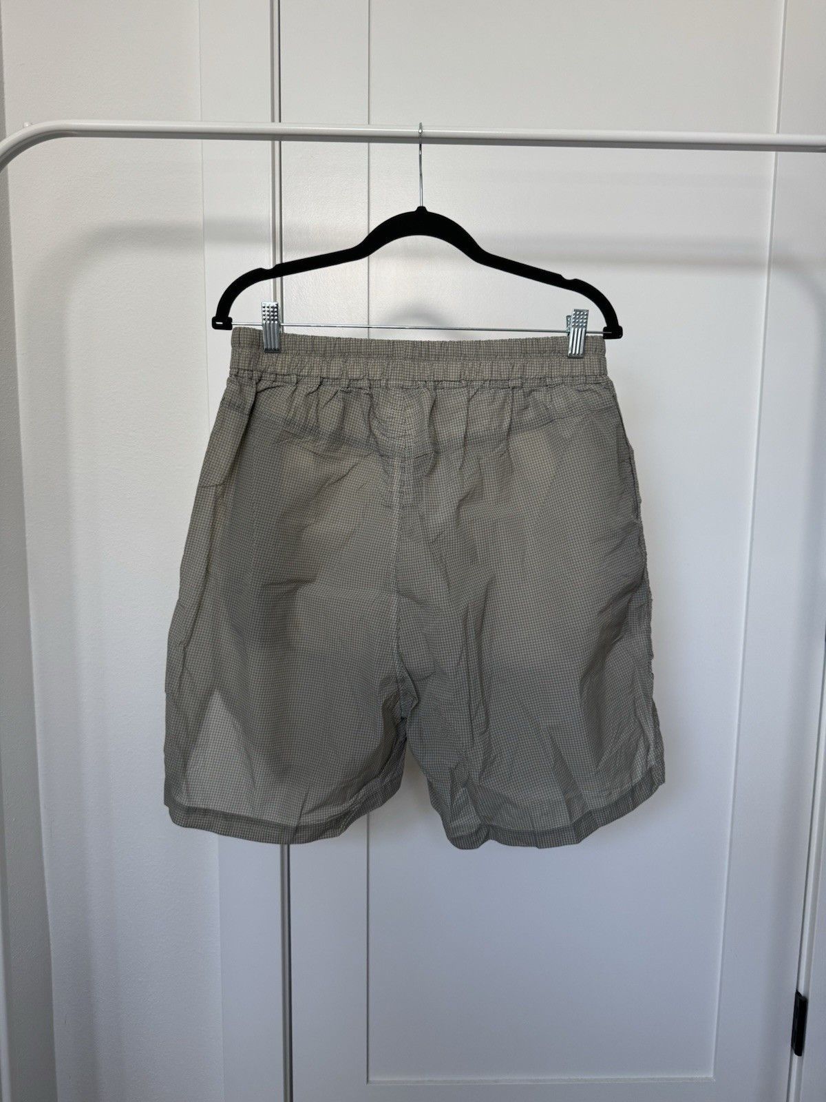 Rick Owens Rick Owens EDFU Nylon Ripstop Shorts SS23 Pearl Gray Size 50 Size US 40 / EU 56 - 3 Thumbnail