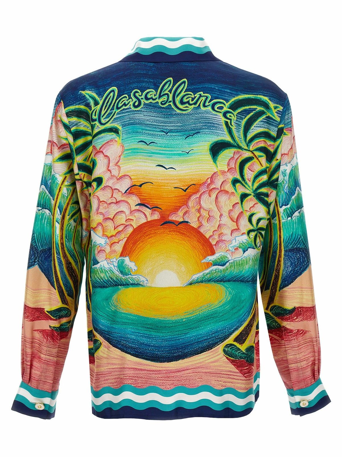 Casablanca o1y0526 Patterned Shirt in Multicolor Size US XS / EU 42 / 0 - 2 Thumbnail