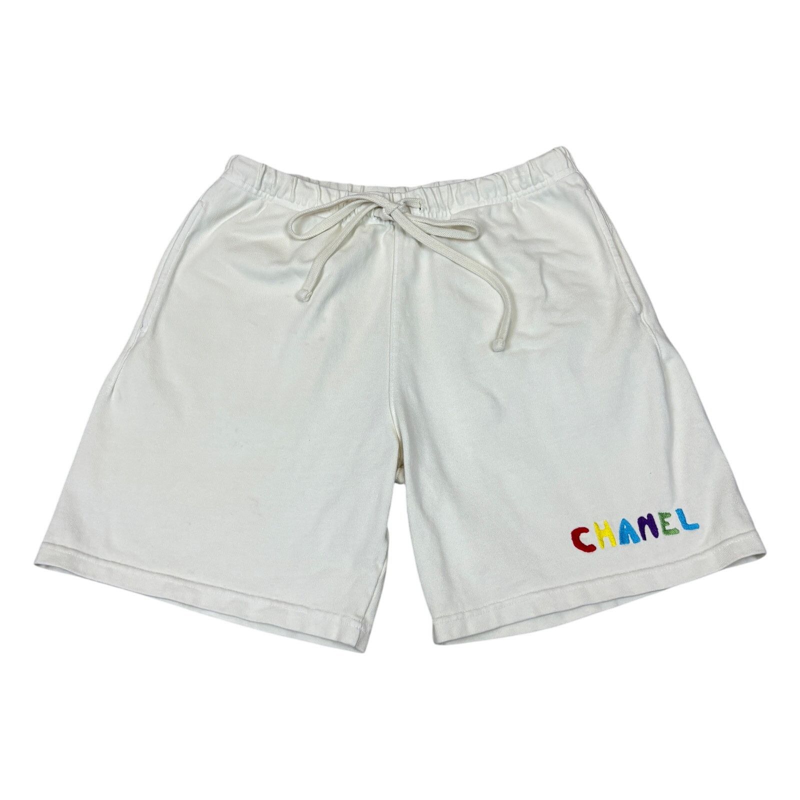 Mega Yacht Mega Yacht Cotton Shorts Chanel Men's Medium Size US 31 - 1 Thumbnail