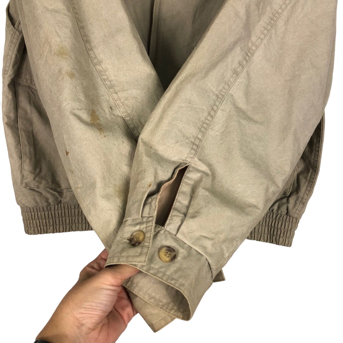 Japanese Brand 🔥90’s Vintage Bomber Jacket Cargo Pocket Worker L.L.Bean Size US M / EU 48-50 / 2 - 13 Thumbnail