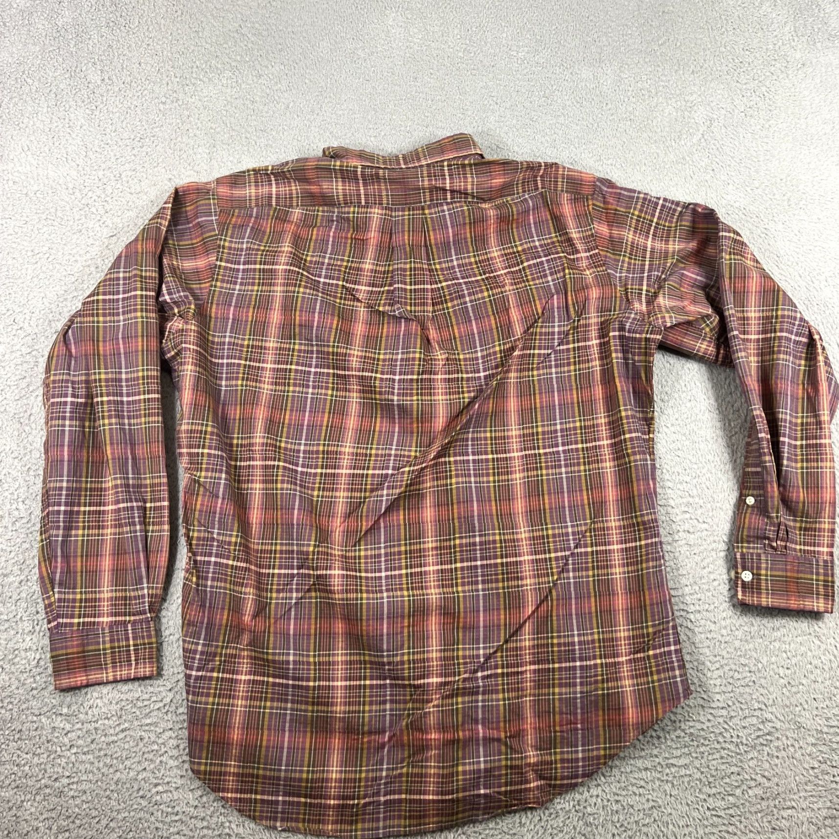 Ralph Lauren Ralph Lauren Plaid Shirt Mens Large Long Sleeve Button Down Red Preppy Classic Fit Size US L / EU 52-54 / 3 - 5 Thumbnail