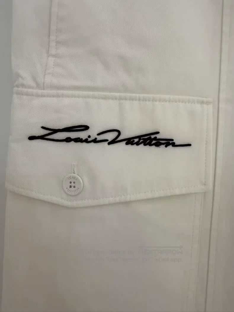 Louis Vuitton Louis Vuitton size US 54 SS 24 white Philips embroidered mo Size US 38 / EU 54 - 2 Thumbnail