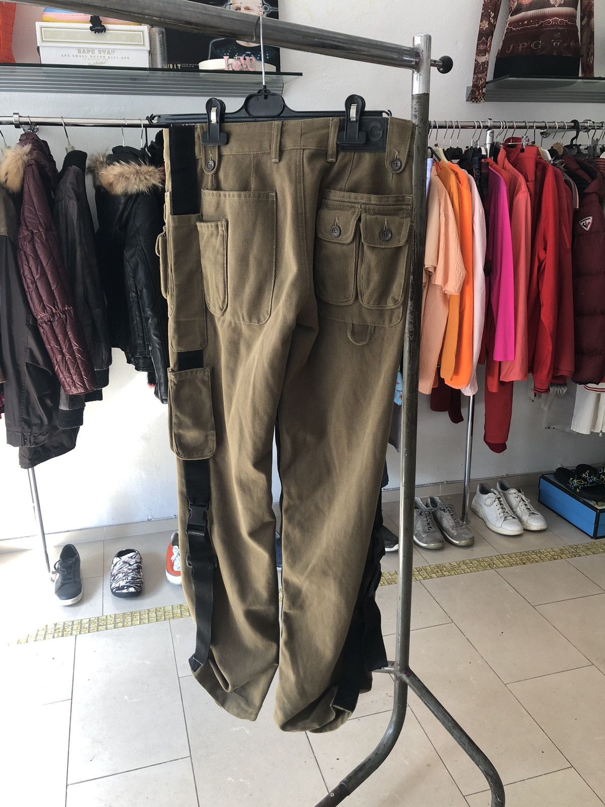 Dolce & Gabbana 2003 Bondage parachute cargo military pants Size US 32 / EU 48 - 2 Thumbnail