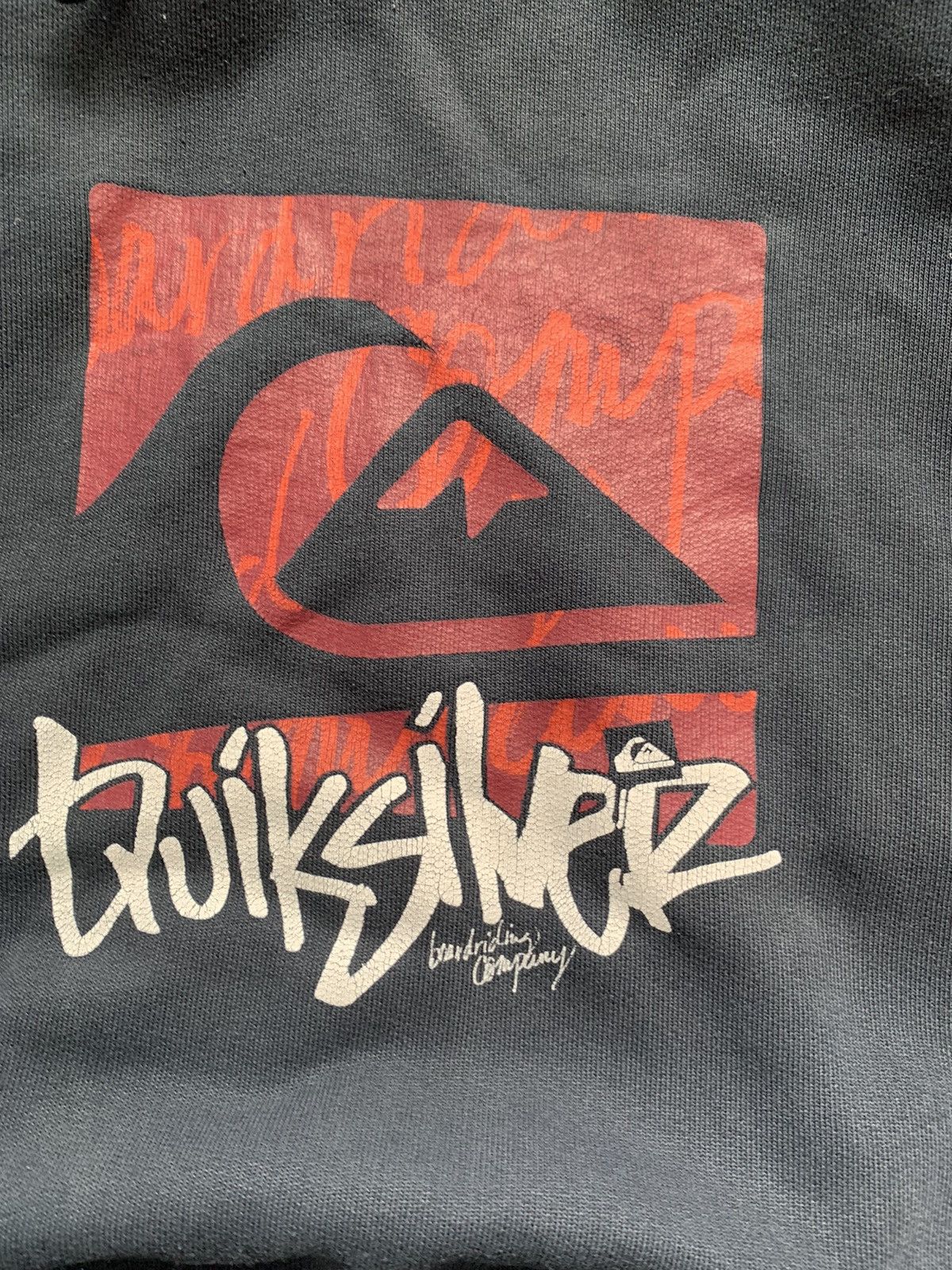 Quiksilver × Vintage Vintage Quiksilver Hoodie Size US XL / EU 56 / 4 - 5 Thumbnail