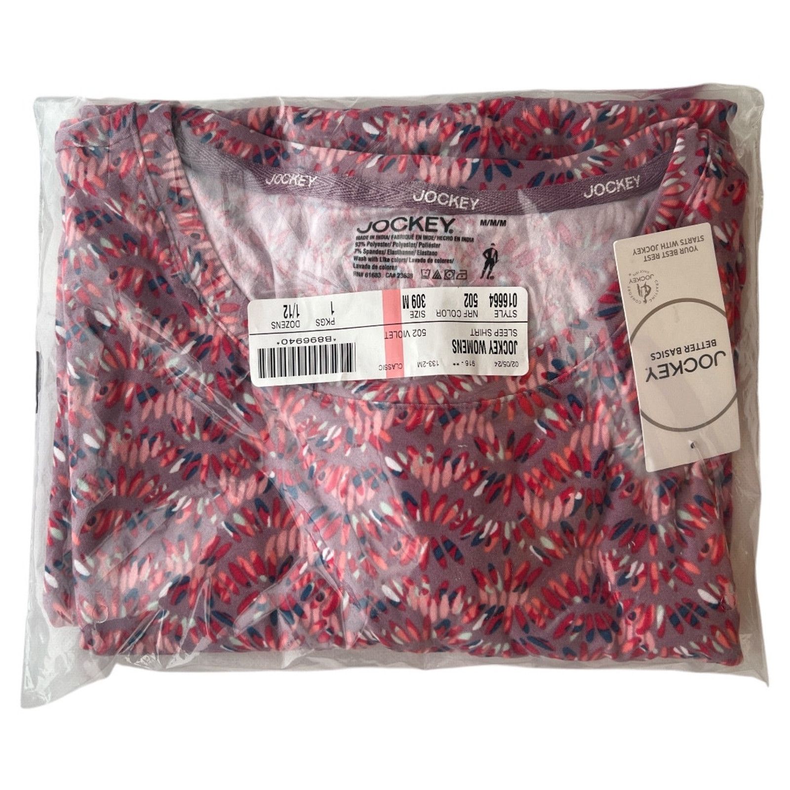 Jockey Jockey Soft Essentials Short Sleeve Sleepshirt, M Size M / US 6-8 / IT 42-44 - 6 Thumbnail