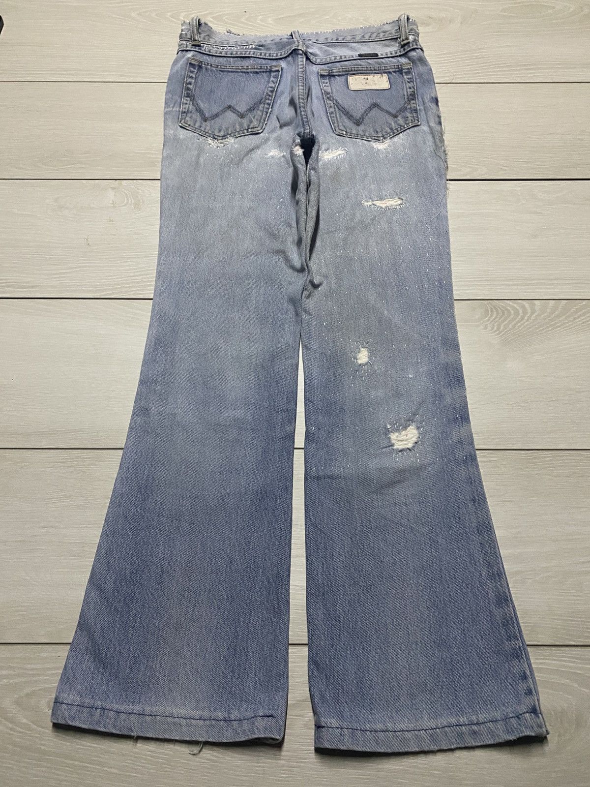 Wrangler Wrangler Destroy Trash Flare Jeans Size US 29 - 2 Thumbnail