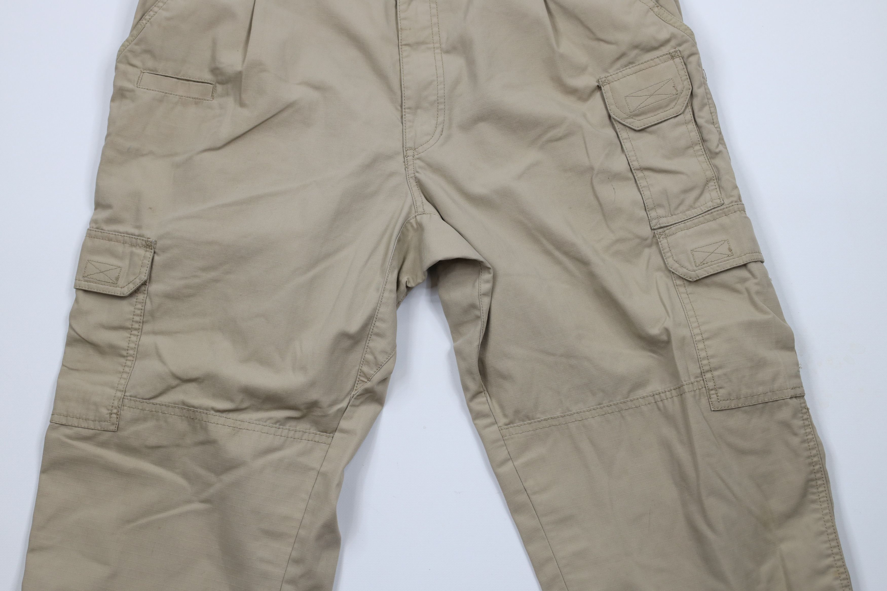 Vintage 5.11 Tactical Series Ripstop Double Knee Cargo Pants Beige Size US 36 / EU 52 - 3 Thumbnail