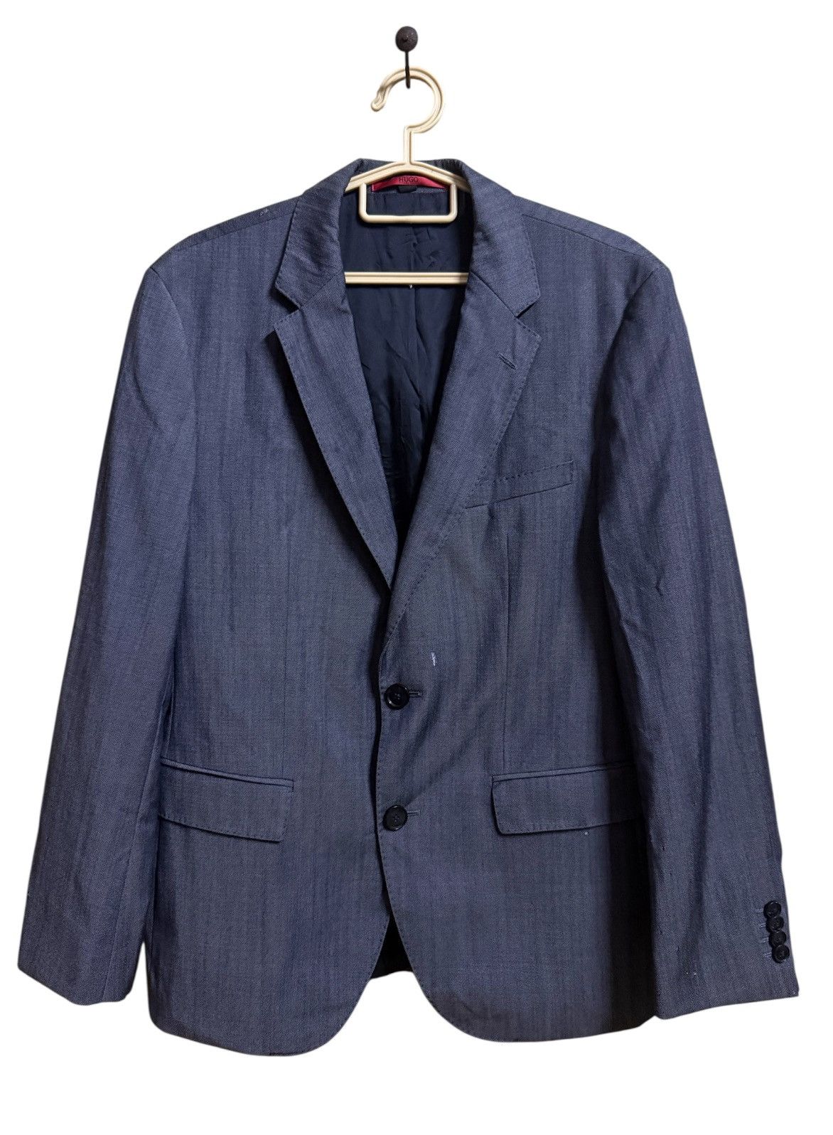 Hugo Boss HUGO BOSS Blazers Slim-fit Grey Size 38S - 1 Thumbnail
