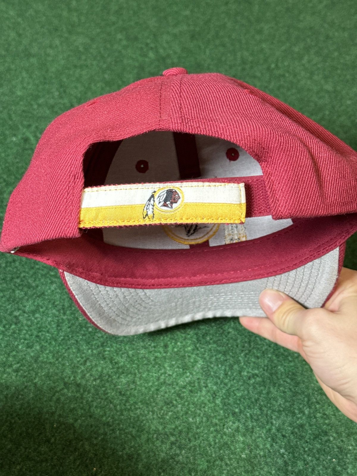 Logo Athletic × Vintage 90s Washington Redskins Logo Athletic Embroidered Hat Size ONE SIZE - 5 Thumbnail