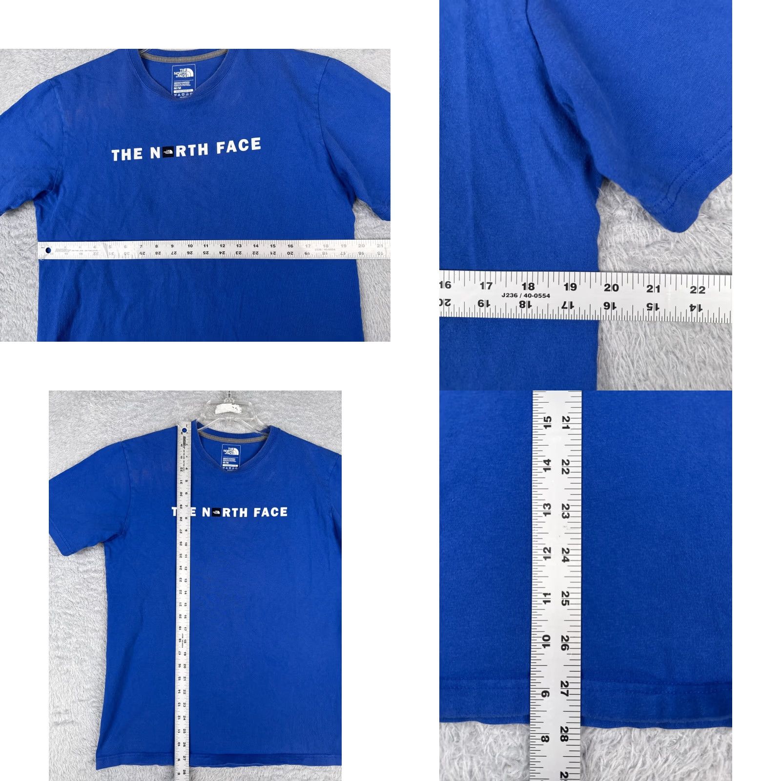 The North Face The North Face Shirt Men M Blue 100% Cotton Short Sleeve Crew Neck Logo 90s Outdoor Mens Size US M / EU 48-50 / 2 - 8 Thumbnail