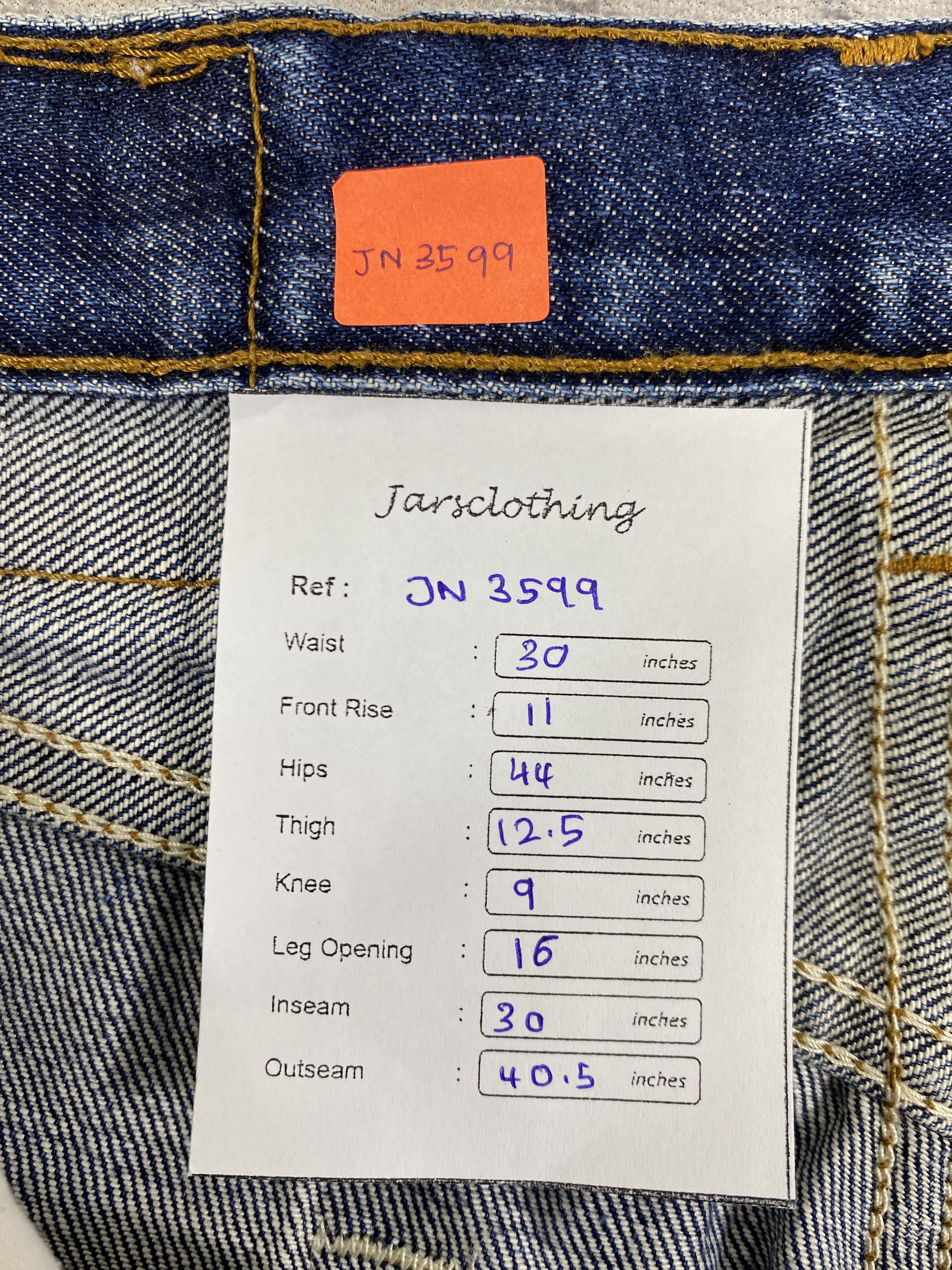 Levi's Distressed Blue Vintage Levi's 509 Jeans 30x30 Denim- JN3599 Size US 30 / EU 46 - 8 Thumbnail