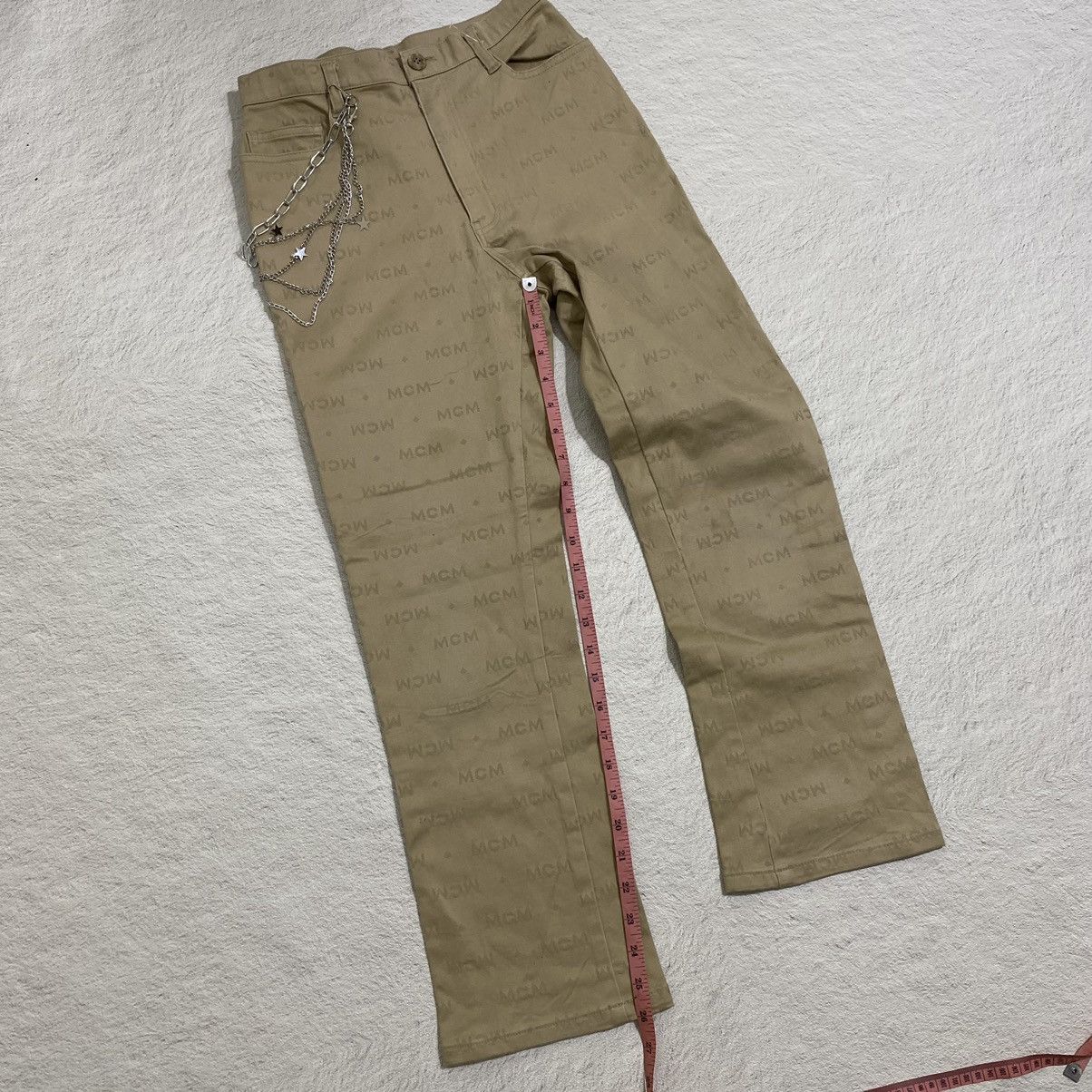 MCM × Vintage 🔥RARE🔥 Vintage MCM monogram pants Size US 30 / EU 46 - 4 Thumbnail