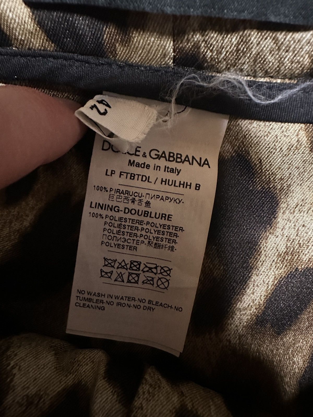 Dolce & Gabbana 6500€! Dolce & Gabbana Pirarucu Leather Shorts Size 28" / US 6 / IT 42 - 4 Thumbnail