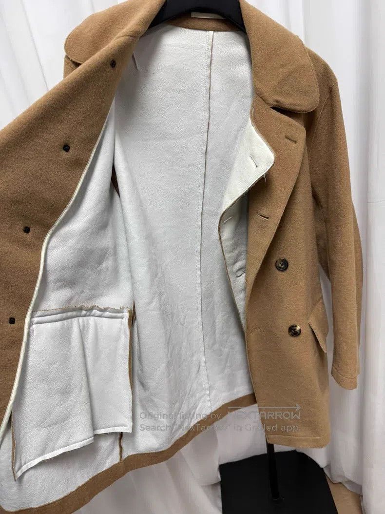 Dries Van Noten Dries Van Noten Double Collar Coat Size S / US 4 / IT 40 - 8 Thumbnail