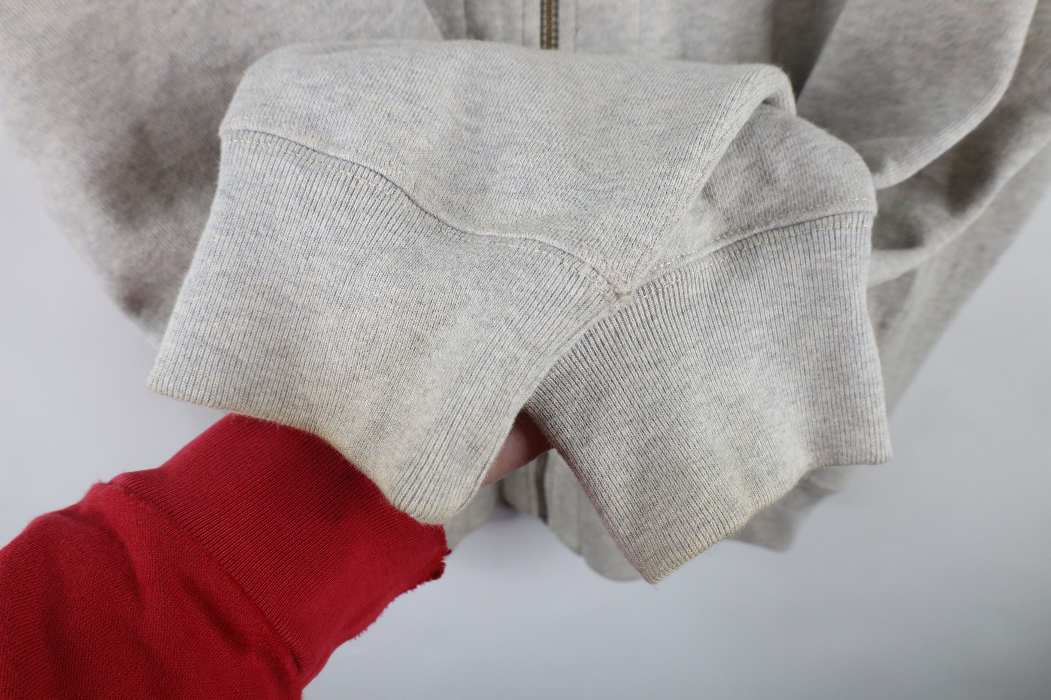 Ralph Lauren × Vintage Vintage 90s Ralph Lauren Full Zip Hoodie Sweatshirt Gray Size US M / EU 48-50 / 2 - 5 Thumbnail