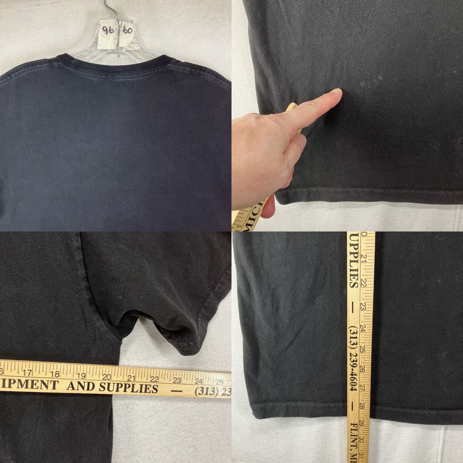 Vans VANS T-Shirt Mens Black Medium Classic Fit Graphic Print Logo 90s Retro Off The Wall Vans Logo Mens Size US M / EU 48-50 / 2 - 9 Thumbnail