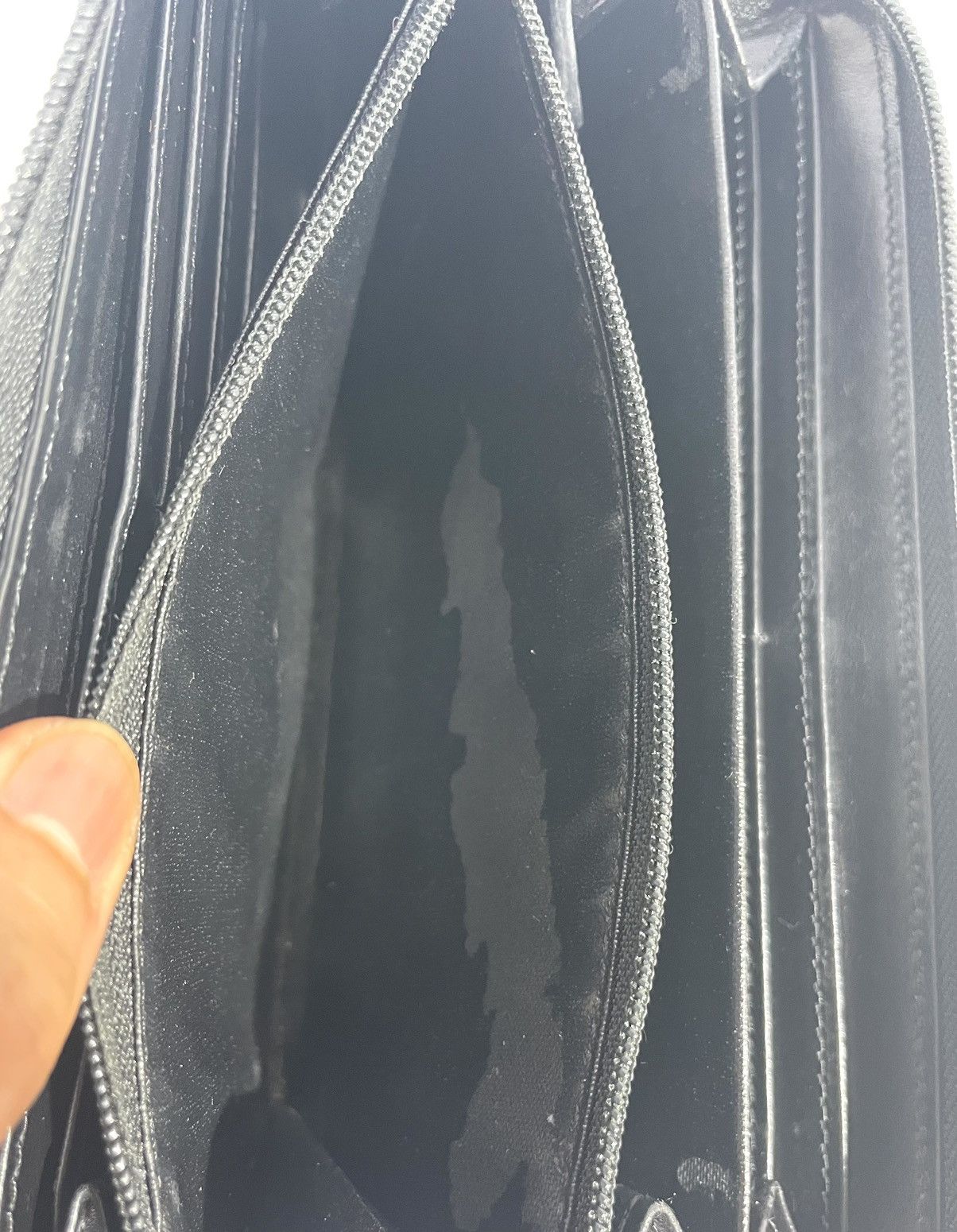 Vivienne Westwood Patent Leather Ribbon Long Wallet Size ONE SIZE - 21 Thumbnail