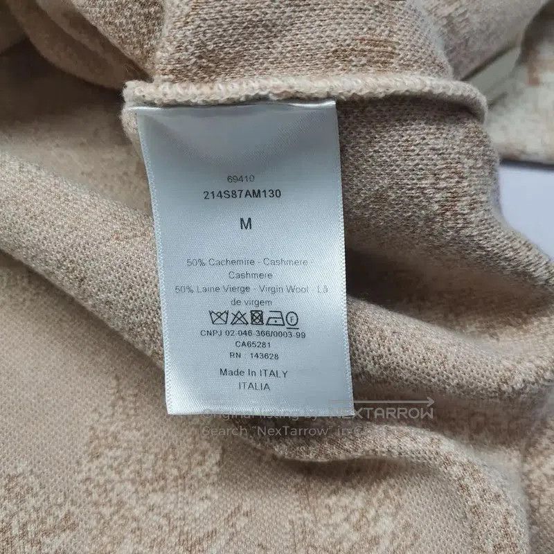 Dior Dior Cropped Graphic Hoodie in Beige . Size M / US 6-8 / IT 42-44 - 4 Thumbnail