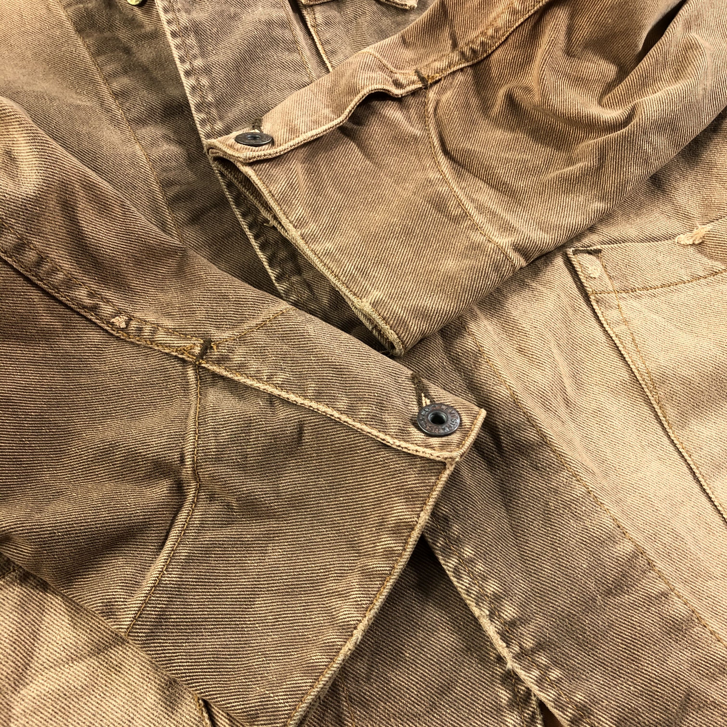 Levi's Vintage Levis Sun Faded Denim Jacket JC278 Size US M / EU 48-50 / 2 - 4 Thumbnail