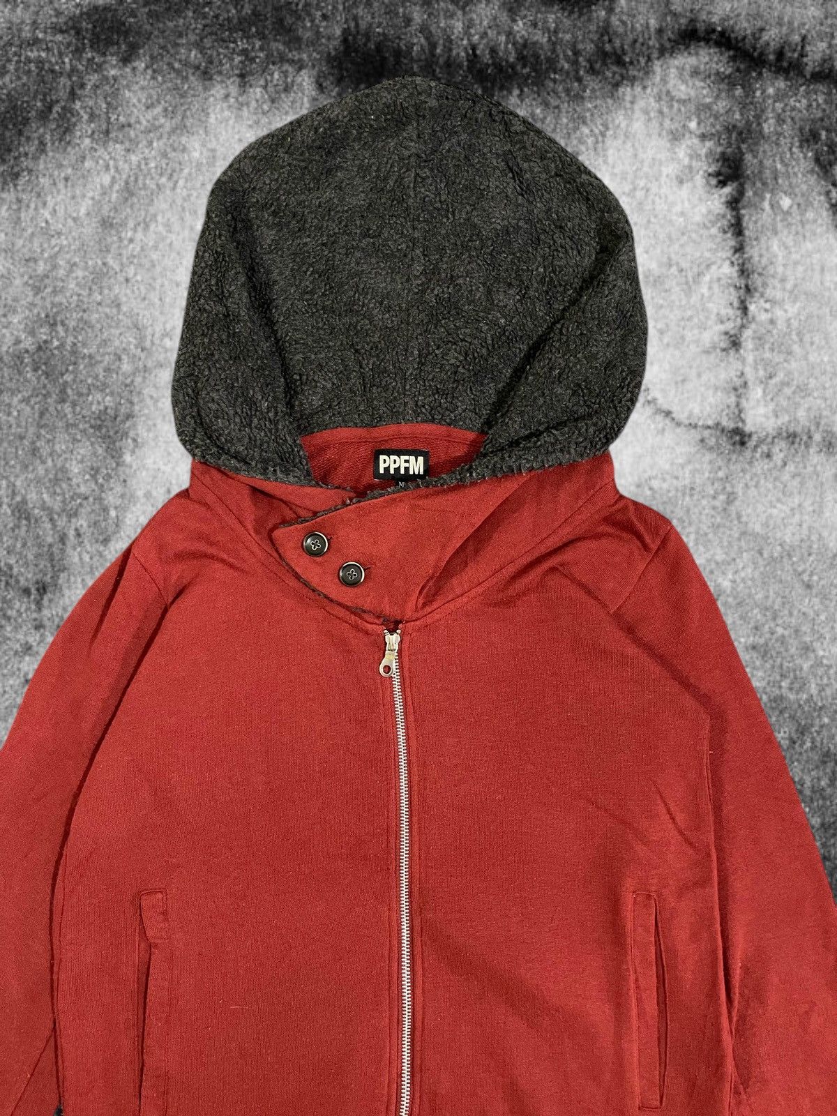 PPFM 2000’s PPFM Wizard Ninja Thumbhole Vkei Sherpa Hoodie Size US M / EU 48-50 / 2 - 4 Thumbnail