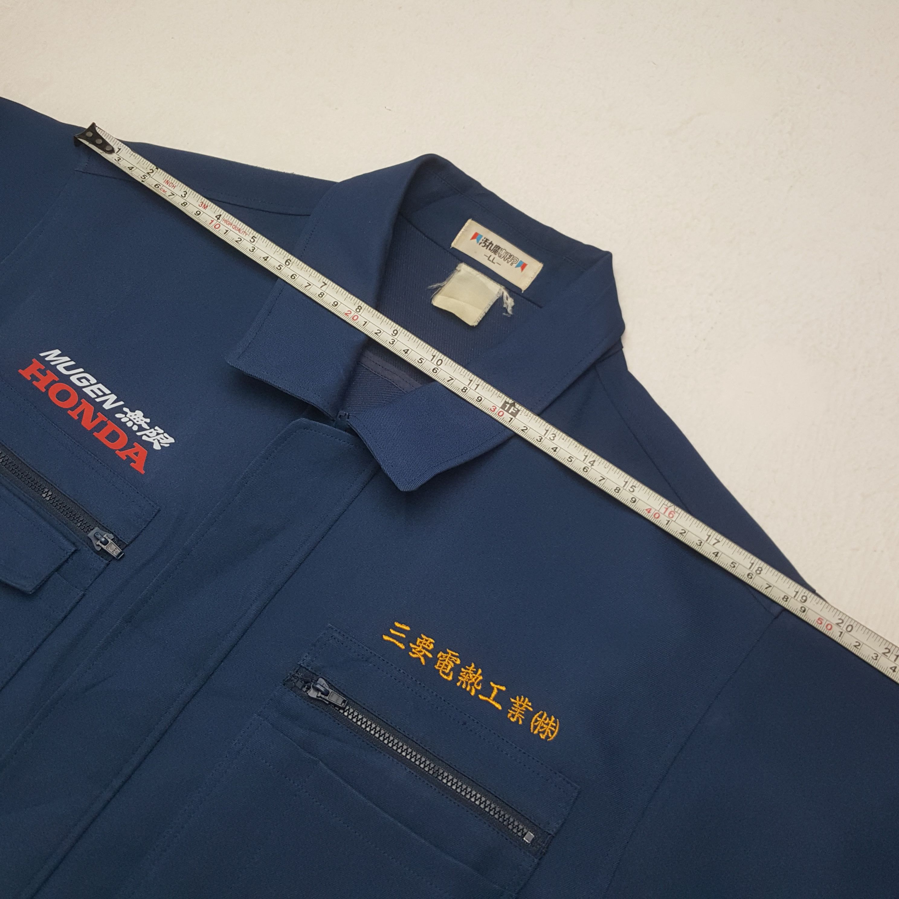 Honda Vintage Mugen Honda Racing Team Custom Art Jacket C283N25 Size US L / EU 52-54 / 3 - 6 Thumbnail