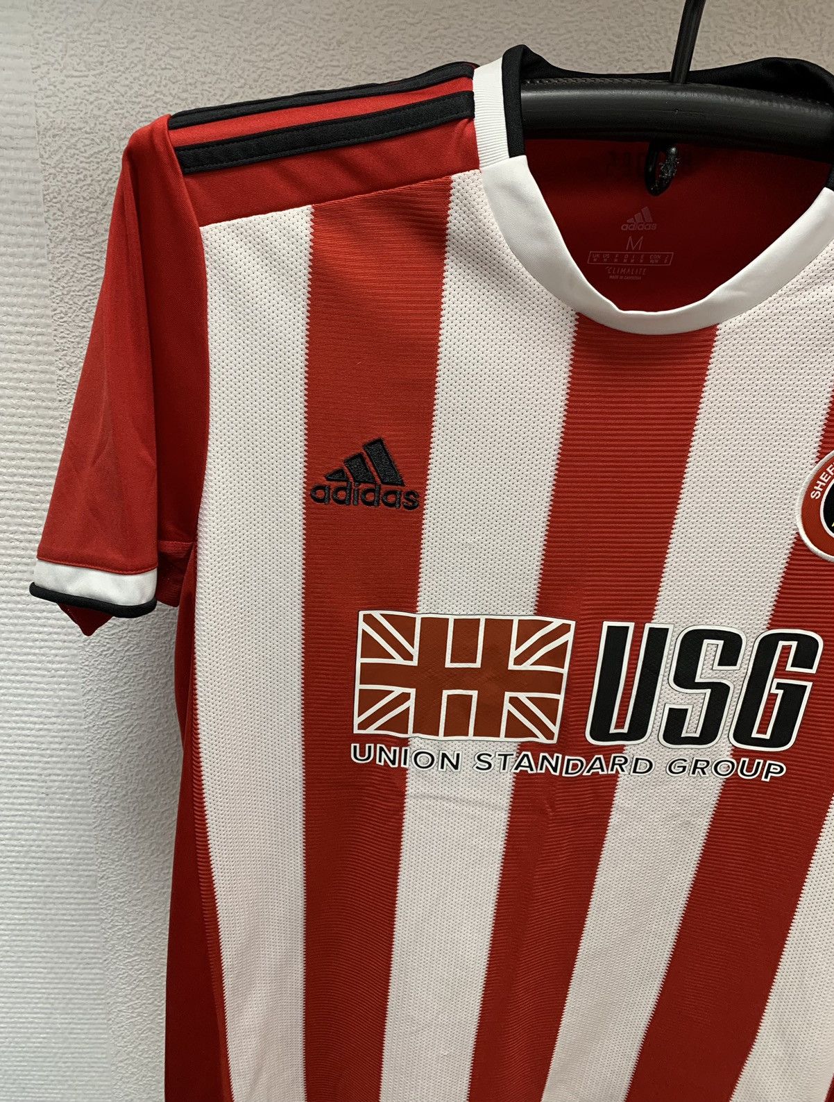 Adidas Sheffield United adidas soccer jersey M USC Union standart Size US M / EU 48-50 / 2 - 5 Thumbnail