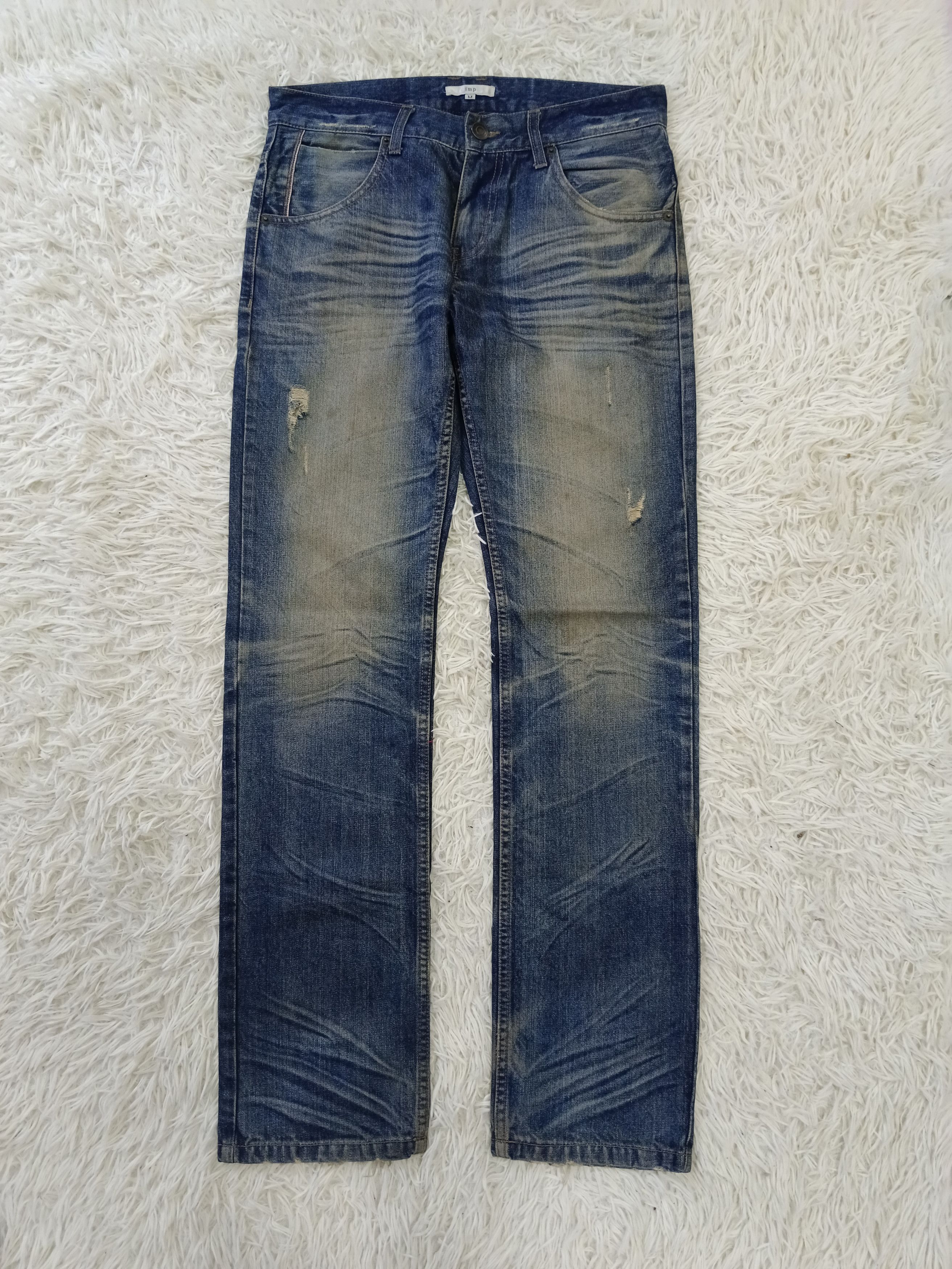 Japanese Brand SiCK RUSTY IMP DENIM PANTS Size US 32 / EU 48 - 1 Thumbnail