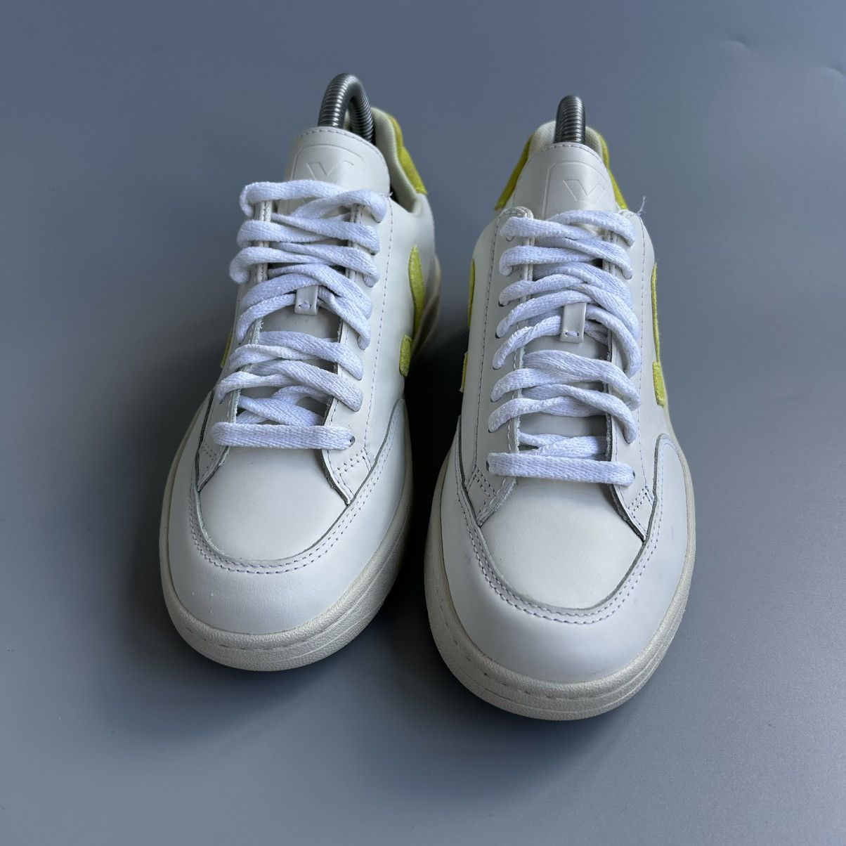 Veja Veja V-12 Leather Low Top Sneakers Shoes y2k premiata vibe Size US 6 / IT 36 - 7 Thumbnail