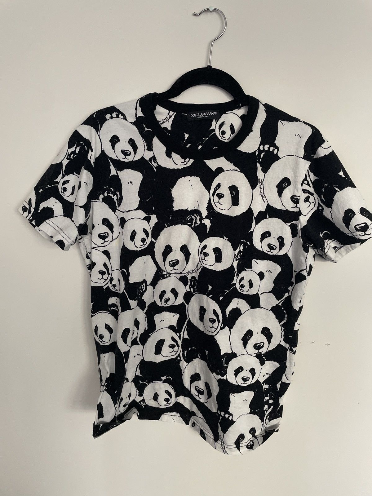 【サイズ限定特価！関送込】DOLCE＆GABBANA KING PANDA シャツ サイズ限定特価！関送込】DOLCE＆GABBANA KING PANDA シャツ